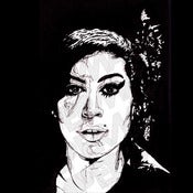 Image of "Amy Winehouse" print