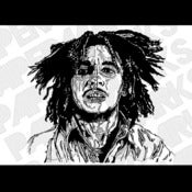 Image of "Bob Marley" print