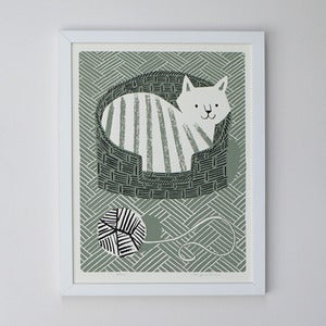 Image of Catnap print