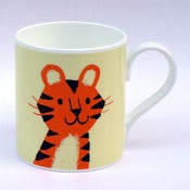 Image of Bone China Mug, Tiger