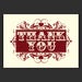 Image of victorian thank you