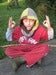 Image of ECO-HOODIE SCARF-peace
