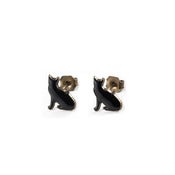 Image of BLACK CAT boucles d'oreilles