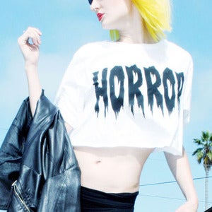 Image of HORROR CROP TOP 