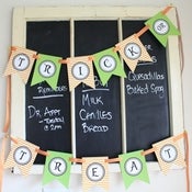 Image of Printable Halloween Trick or Treat Banner