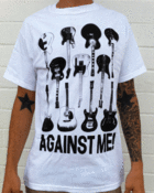 Image of Against Me! - Guitars T-Shirt