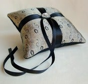 Image of French Silk Damask Ring Pillow
