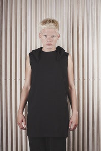 Image of DRKSHDW by RICK OWENS - HOODED VEST