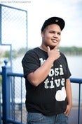 Image of Black Be Positive Tee