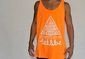 Image of SEEK Neon Heather Orange Tank 50/50