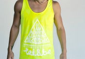 Image of SEEK Neon Tennis Yellow Tank 50/50