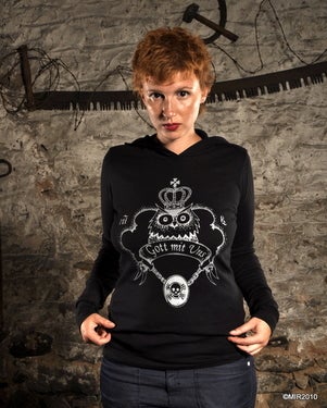 Image of MIR161 THE IMPERIAL OWL Women's Hoodie
