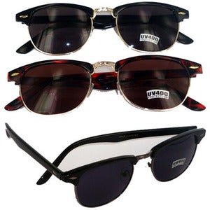 Image of Wayfarer Sunglasses - Half Frames