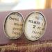 Image of Vintage Dictionary Word cuff links