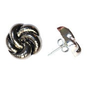 Image of Silver twist studs