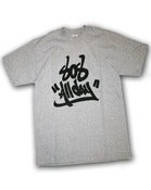 Image of NEW* 808ALLDAY HEATHER TAG TEE