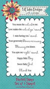 Image of Pinwheel Sentiments Stamp Set