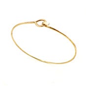 Image of Hooked Up Brass Bangle