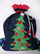 Image of Denim Santa Sack