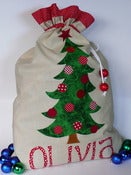 Image of Linen Santa Sack