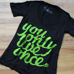 Image of You Only Live Once - Black