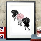 Image of Umbrellas Print