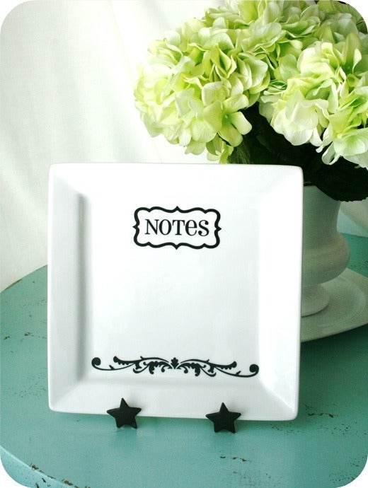 Image of Menu or Notes & Scroll Decals