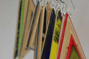 Image of Triangle Earrings