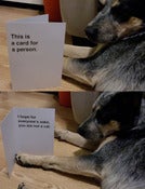 Image of The "You Better Be A Human" Card