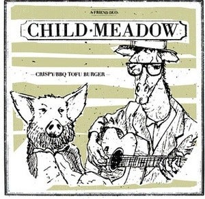Image of CHILD MEADOW "Crispy BBQ Tofu Burger" vinyl LP