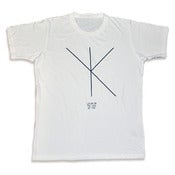 Image of YUKSEK logo<BR>White tee