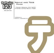 Image of TETS123 CD Edition Aquile and Teeb - Fringe