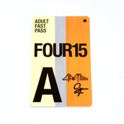 Image of Fast Pass Clipper Card sticker