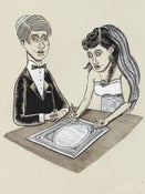 Image of Jewish Art 8.5''x11'' Ketubah Print