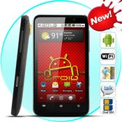 Image of Aurous - Dual SIM Android 2.2 Smartphone with 4.3 Inch HD Capacitive Touchscreen 