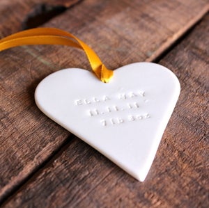 Image of Custom baby ornament 