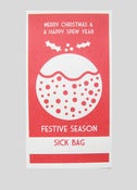 Image of Christmas Sick Bag (Red)