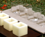 Image of Concreto Art Rectangle Candle Holder