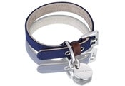 Image of Original Scottish Waxed Cotton Collar Navy