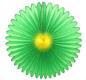 Image of 25" Yellow and Green Daisy Fan