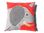 Image of Elephant Safari Kids Cushion Cover