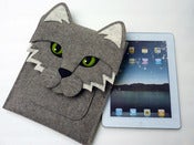 Image of Cat - iPad sleeve - MADE TO ORDER