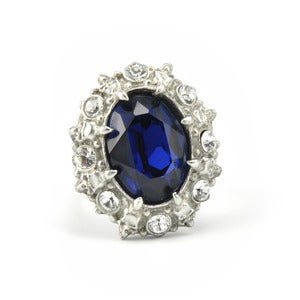 Image of Kate. Dark Crystal Ring