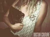 Image of "ANARCHY MIXTAPES" STUDDED TANK TOP