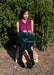 Image of Sleeveless Button-Up - Magenta