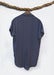 Image of Short Sleeve Shirtdress - Slate Blue