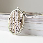 Image of birch trees necklace