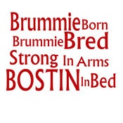 Image of Brummie Born - Bostin in Bed