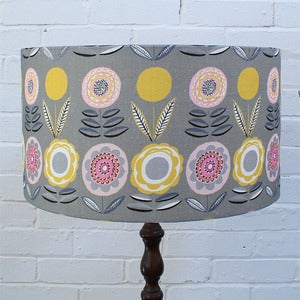 Image of Large Lampshade in Lollipops Fabric - Made to Order