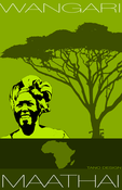 Image of Tribute to Nobel Laureate - Prof. Wangari Maathai